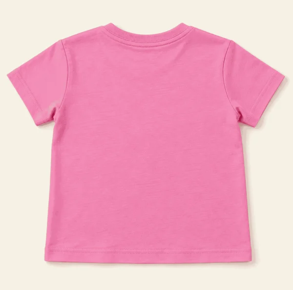 Bob2.png Pepco Kids pink SpongeBob t-shirt, kids size 4–5 years, back