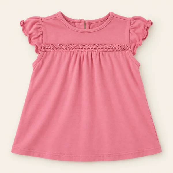Top, light pink