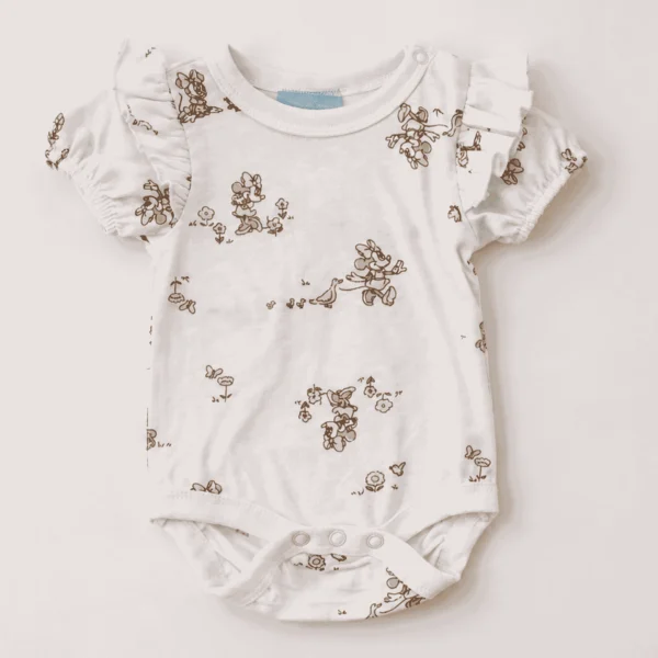 Minnie Mouse bodysuit, white