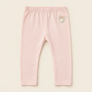 Disney Baby by Pepco light pink Minnie Mouse jersey leggings, baby size 12–18 months