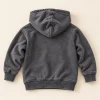 primark-hello-kitty-my-melody-hoodie-back Primark Hello Kitty and Friends hoodie in charcoal, size 3–4 years (104 cm), back with hood