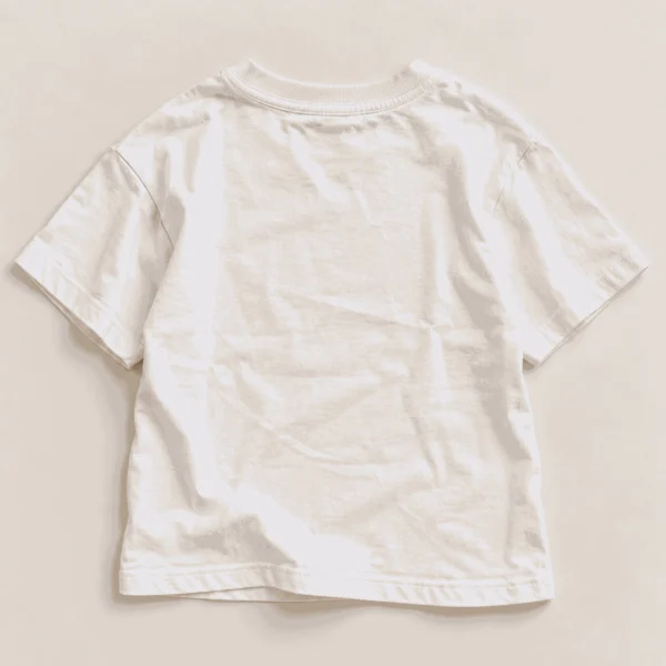 Pepco off-white oversized teddy bear t-shirt, teen size, back