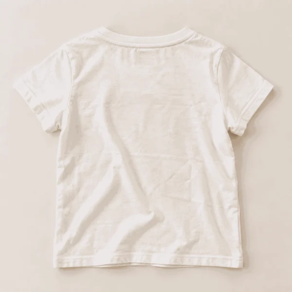 Pepco white Vacation On t-shirt, kids size 4–5 years, back