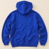 C&A Angry Birds hoodie in royal blue, teen 170/176, back view showing hood and ribbed hem