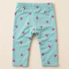 So Cute leggings in mint with pink cherry print, 18–24 months, back view