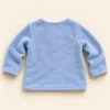 FROG fleece jacket in light blue, size 0-3 months, plain back
